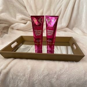Bath & Body Works- Twisted Peppermint- Set of 2